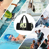 Anime Sai-lor Mo-on Sports Gym Bag with Wet Pocket & Shoes Compartment, Travel Duffel Bag Workout Bag for Men and Women