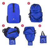 Suvelle Lightweight Foldable Travel Backpack For Hiking Camping Sports Outdoor Daypack Bag