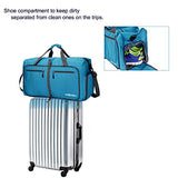 HEXIN Men Women Carry on Duffel Bag Lightweight Luggage Travel Bag Duffle Weekend Gym Bag