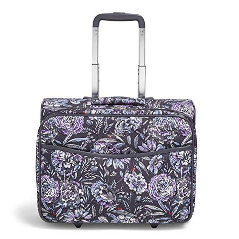 Vera Bradley Iconic Small Spinner, Lavender Bouquet, Bouque