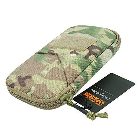 EXCELLENT ELITE SPANKER Tactical Wallet Neck Lanyard Outdoor Hiking Nylon Waterproof Wallet(MCP)