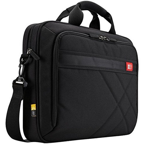Case Logic 3201433 Diamond Laptop & Tablet Bag (15.6"), Black