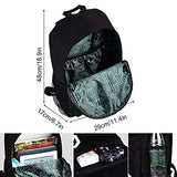 Luminous School Backpack,Ezonteq Anime Cartoon Music Boy Shoulder Laptop Travel Bag Daypack College