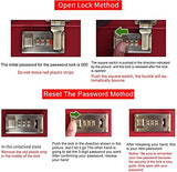 NZBZ Luxury Vintage Trunk Luggage Sets 2 Piece Cute Trolley Retro Suitcase for Women with 12 inch Cosmetic Train Case (Blue Fairy Tale, 24"+12")