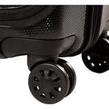 The Set Of Classic Black Cased One Hard Case Luggage 3-Piece Luggage Set