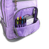 J World New York Sundance Ii Rolling Backpack, Orchid, One Size