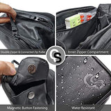 Toiletry Bag for Men or Women - Dopp Kit For Travel. Cruelty Free Toiletries Organizer PU Leather Bags