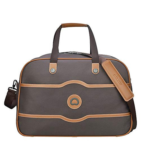 Delsey Paris Chatelet Soft Air Travel Bag, 54 cm, 44.9 L, Chocolate