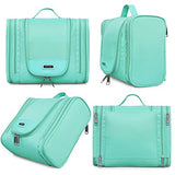 Heavy Duty Waterproof Hanging Toiletry Bag - Travel Cosmetic Makeup Bag for Women & Shaving Kit