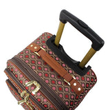 Rosetti Luggage Expandable Softside Large 28" Suitcase With Spinner Wheels (24In, Lighten Up Red)