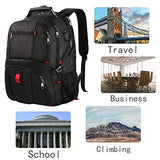 Extra Large Backpack,Tsa Friendly Durable Travel Computer Backpack With Usb Charging