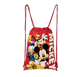 Disney Mickey Mouse and Friends Drawstring Backpacks 3 Pack