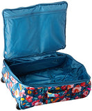 Vera Bradley Lighten Up Large Foldable Roller, Polyester, Scattered Superbloom, One Size