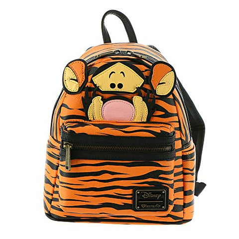 Loungefly Winnie the Pooh Tigger Faux Mohair Mini Backpack Standard