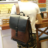 Tidog Korean Outdoor Travel Backpack Men Large Leather Backpack