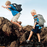 Trunki Paddlepak Back Pack - Water Resistent Kids Backpack (Kaito), Black