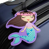 Miami CarryOn Novelty Collection Luggage ID Tags (2-Piece) (Mermaid)