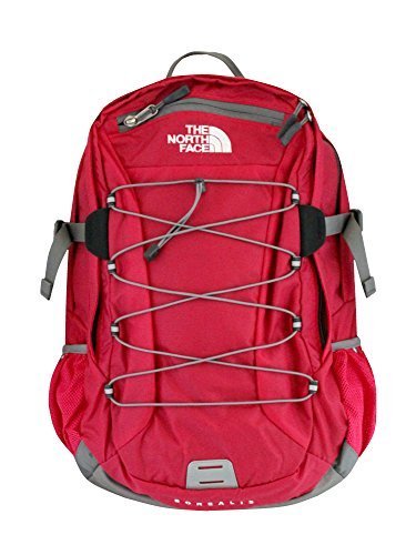 The North Face Women Classic Borealis Backpack Student School Bag Rose Red