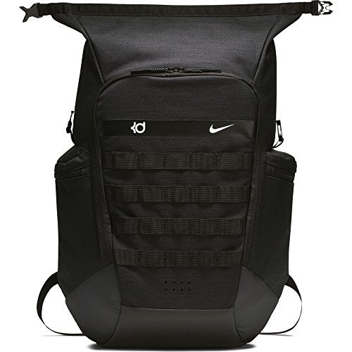 nike backpack kd Basketball BA6019-011 BLACK/MULTI-COLOR/WHITE Shoe compartment fits up to size 15 Durant Backpack Nike Kd Backpack