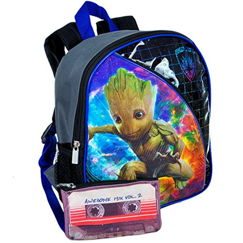Marvel Guardians of the Galaxy Toddler Preschool Backpack 11 inch Mini Backpack Featuring Groot