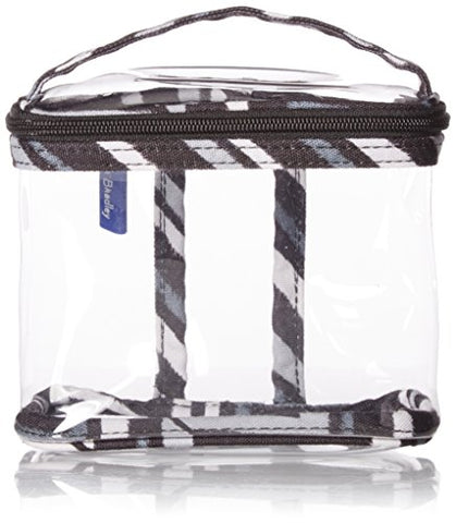 Vera Bradley Lighten up 3-1-1 Cosmetic, Polyester, Lotus Chevron, One Size