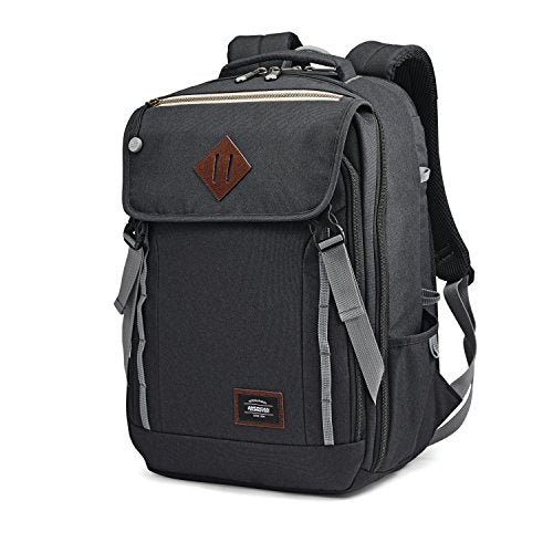 American Tourister Dig Dug Backpack, Black, 18"