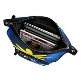 Colourlife Yellow Single Flower Stylish Casual Shoulder Backpacks Laptop School Bags Travel