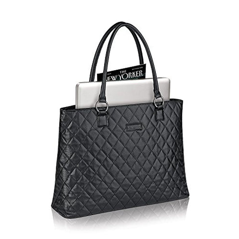 Solo Classic 15.6 Inch Laptop Tote, Black