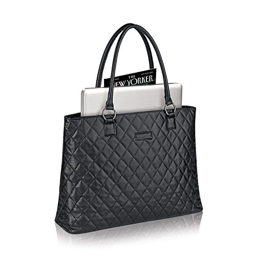 Solo Classic 15.6 Inch Laptop Tote, Black