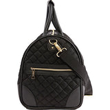 BEBE Mandy Weekend Travel Bag for Women, Black One Size