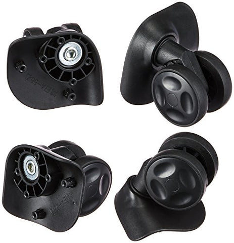 Amazonbasics Hardside Luggage Wheels, Multicolor