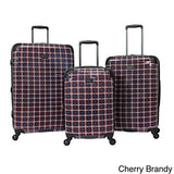 Ben Sherman Glasgow 3-Piece Lightweight Luggage Set Red