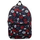 Marvel Deadpool Bag Sublimated Backpack - Deadpool Backpack Great Deadpool Gift