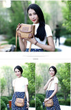 Bibitime Hollow Out Casual Shell Bags Beach Travel School Campus Pu Flat Cross Body Shoulder Bag