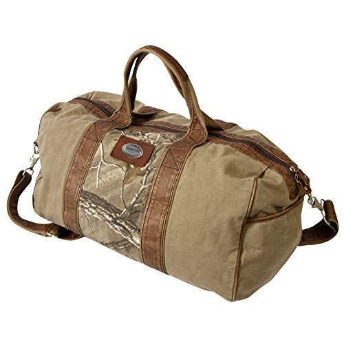 Canyon Outback Urban Edge Hudson Realtree Xtra 20-Inch Canvas Duffel Bag, Brown, One Size