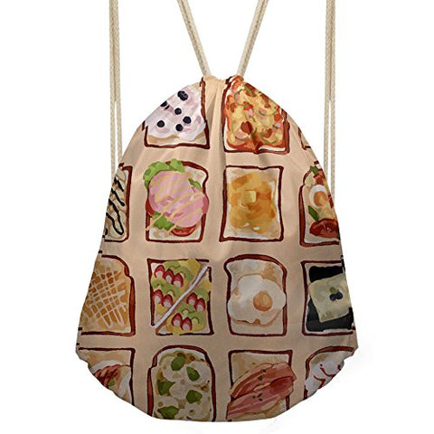 Doginthehole Drawstring Bags Promotional Sack Packs For Women Washable Portable