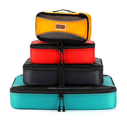 Pro Packing Cubes  Lightweight Travel - Packing For Carry-On Luggage, Suitcase And Backpacking