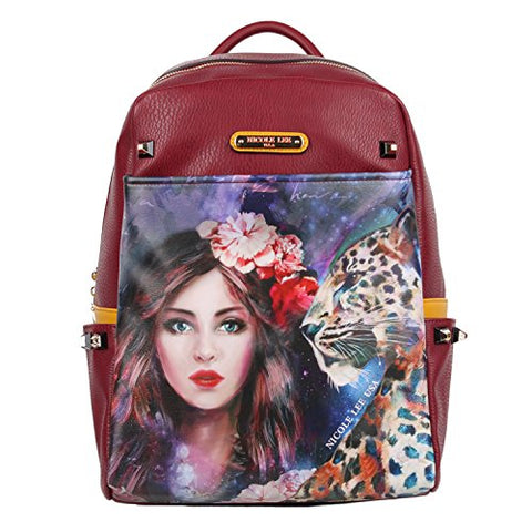 Nicole Lee Women's Adeen Smart Lunch Backpack Vol. 2 (Wild Eclypse), One Size