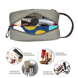 toiletry bag for men - Canvas toiletry bag for women leather toiletry bag travel dopp kit Leather dopp men (Brown Crazy Horse)