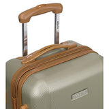 Dejuno Legion Hardside Spinner TSA Combination Lock Carry-on Suitcase-Beige