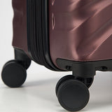Delsey Paris Luggage Alexis 3-Piece Spinner Hardside Luggage Set (21"/25"/29") (Burgundy)