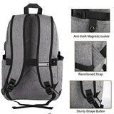 Cafele Laptop Backpack Anti-Theft Water Resistant Bookbag for Trip School w/USB