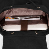 Fakeface British Retro Style Unisex Canvas Laptop Computer Backpack School College Rucksack Bag