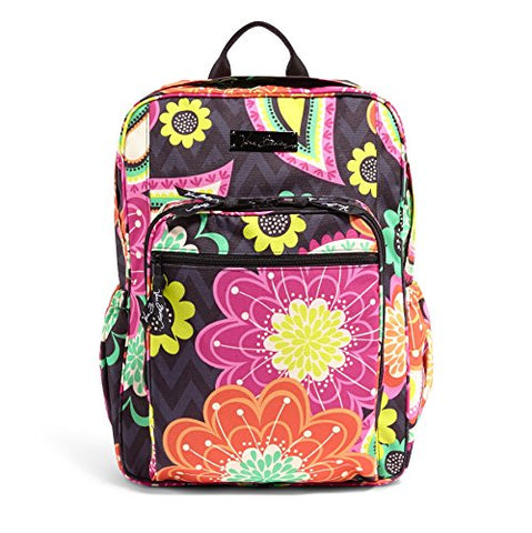 Vera Bradley Lighten Up Medium Backpack Ziggy Zinnia
