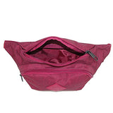 Dickies Multi Pocket Canvas Waist Pack, Scarlet Heather