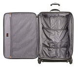 Skyway Epic 24 inch Expandable 4-Wheel Upright, Black