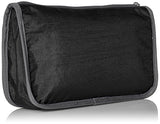 Baggallini Large Wedge Case, Black/Charcoal