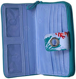 Vera Bradley Iconic RFID Turnlock Wallet, Signature Cotton, Shore Thing