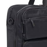 Knomo Luggage Men'S Wilton Briefcase, Black, One Size