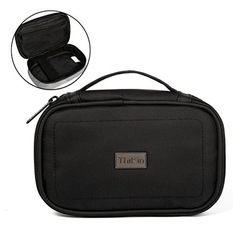 Freewander Small Travel Storage Organizer Case Bag for Charging Cable&Mouse Pack